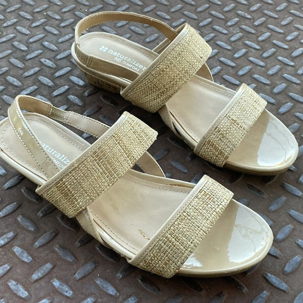 Naturalizer N5 Comfort Women Sandal Vegan Shoes Frazzle Size 8M